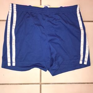 Royal Blue varsity shorts